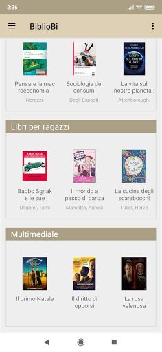 BiblioBI Screen 2