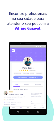 Android application Guiavet screenshort