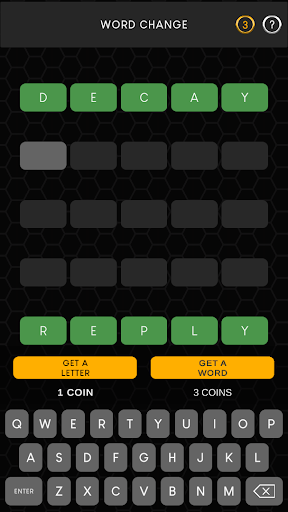 Word Change Screen 2