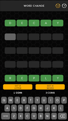 Word Change - Screenshot 2