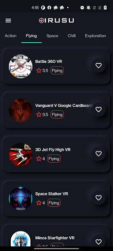 Android application VR Apps Zone - VR Games App screenshort
