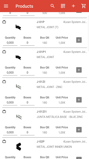 Android application 4Lean screenshort