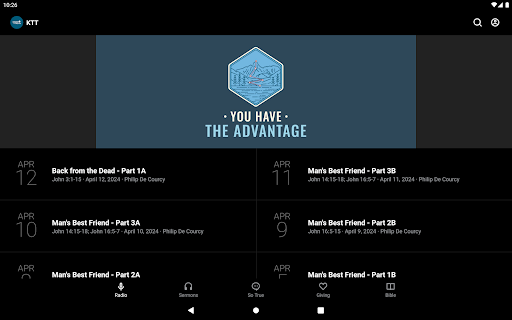 Screenshot of Know The Truth Ministry
