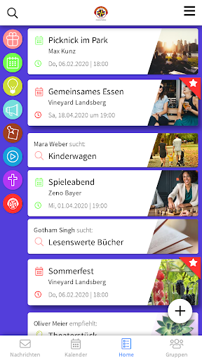 Android application Vineyard Landsberg screenshort