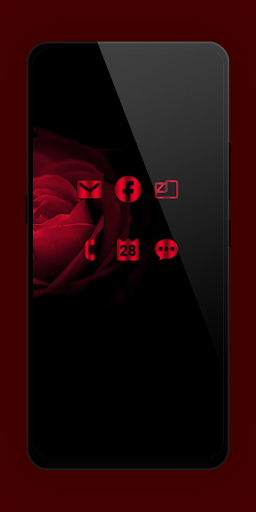 Ravishing Red Icon Pack Screen 3