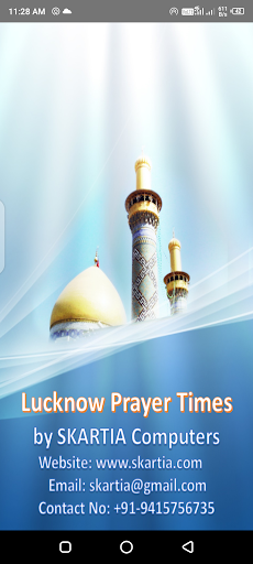 Android application Muslim Prayer Times Lucknow screenshort