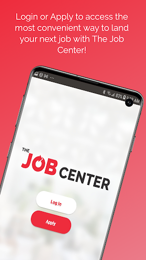 Android application The Job Center screenshort
