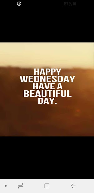 Screenshot 17 Happy Wednesday Images and Quotes android