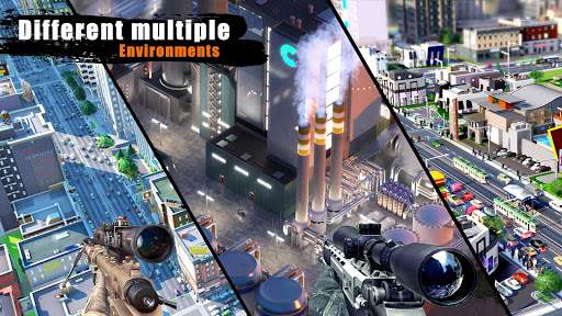 FPS Sniper 3D Gun Shooter :Shooting Games APK MOD screenshots 2