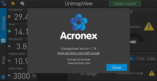 UnimapView Screen 3
