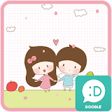 사랑해푸딩 카카오톡 테마 icon