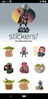 screenshot of The Mandalorian Stickers