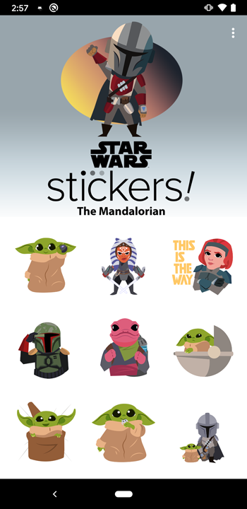 The Mandalorian Stickers - 1.0.8 - (Android)