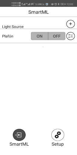 Android application SmartML screenshort