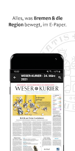 WESER-KURIER E-Paper  screenshots 1