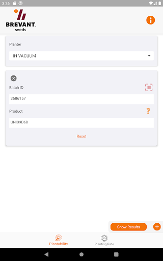 Screenshot of Brevant™ seeds