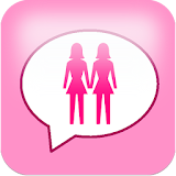 Lesbian Messenger and Chat icon