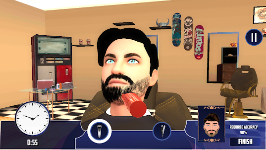 Barber Shop Hair Salon Game 3D