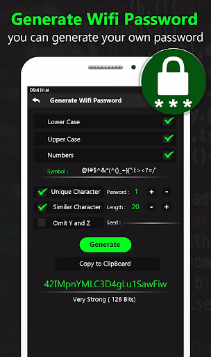 Wifi Master-Show password Screen 2