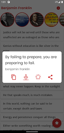 Benjamin Franklin Quotes Screen 3