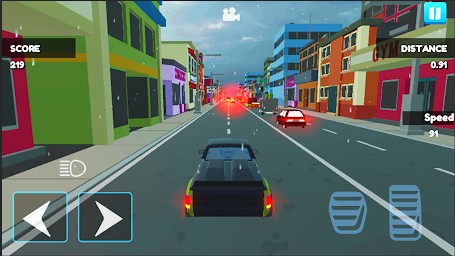 Highway Car Race Simulation Fast Cars Racing