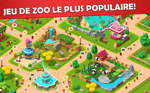 Zoo Tiles: Animal Park Planner APK MOD – Pièces Illimitées (Astuce) screenshots hack proof 1