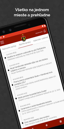 Handlová Screen 2