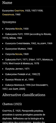 WikiSpecies Screen 3