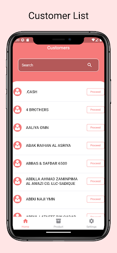 Muttrah Sales App Screen 2