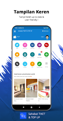 Android application Sahabat TIKET & TOPUP screenshort