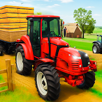 Farmer Tractor Farming Game 3D