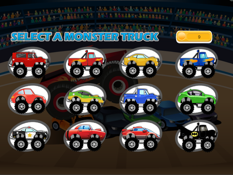 Monster Truck Game for Kids banner
