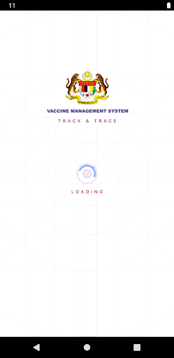 Android application Vaccine Management System screenshort