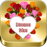 Saludos de Amistad y Amor con Rosas Bonitas icon