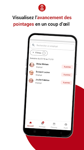 iBAT TEMPS 2.0 Pointage  abs.