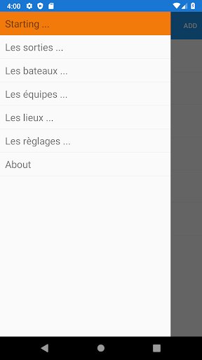 Android application BoatOMeterTrips screenshort