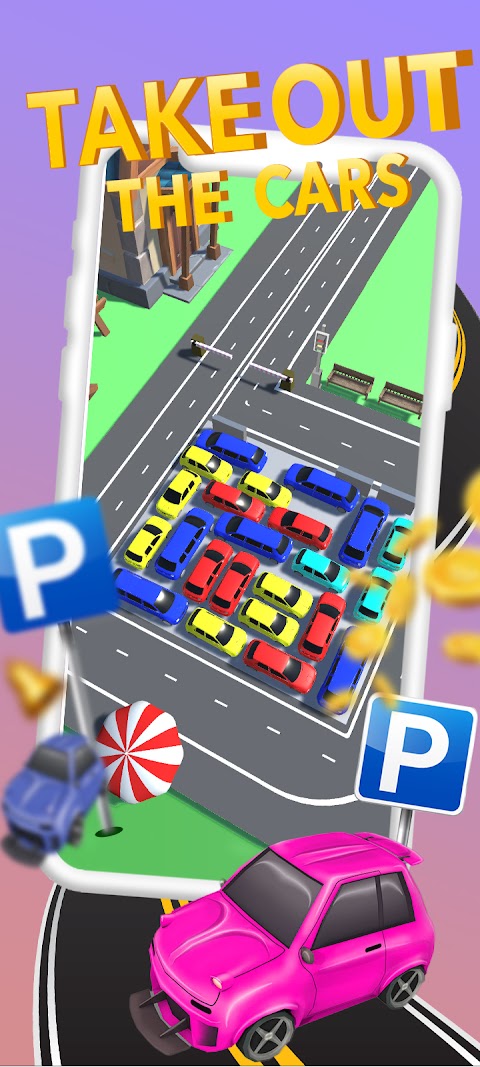 駐車ゲーム交通渋滞のおすすめ画像1