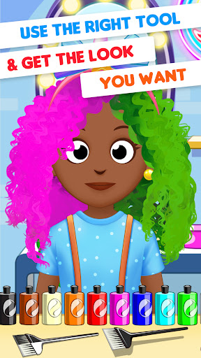 My Town: Girls Hair Salon Game  screenshots 2
