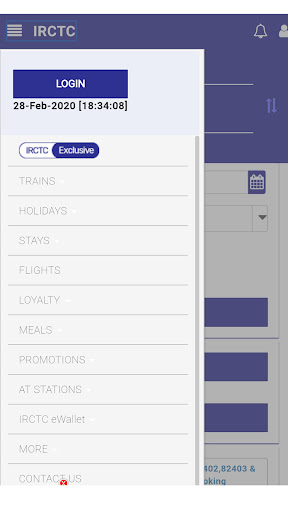 IRCTC next generation 2022 Screen 2