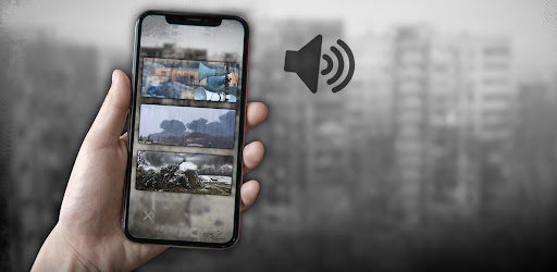 Android application Sounds of War screenshort