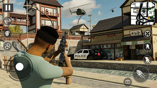 Real Gangster Crime City 3D Screen 3