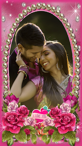 Lovely flower photo frame Screen 3