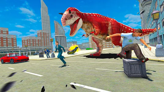 Dinosaur Hole City Dino Game