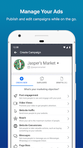 Facebook Ads Manager 256.0.0.36.116 screenshots 1