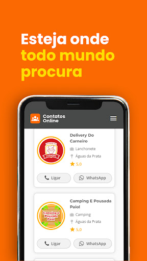 Contatos Online Screen 2