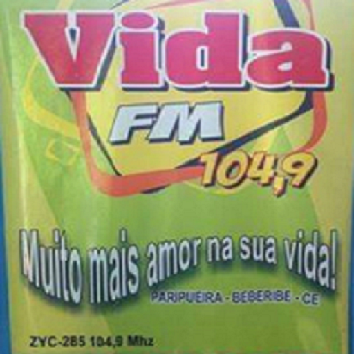 RÁDIO VIDA FM 104,9 logo