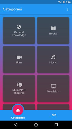 Quiz - All categories quizzes - Screenshot 1