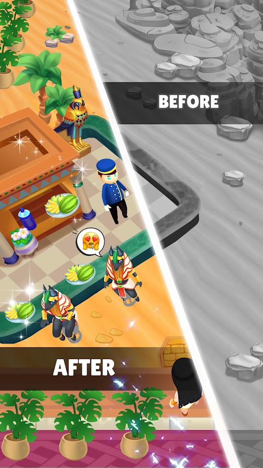 #10. My Hotel Story - Idle Game (Android) Przez: Tripple Q Games