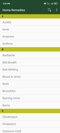 Android application 101 Natural Home Remedies Cure screenshort