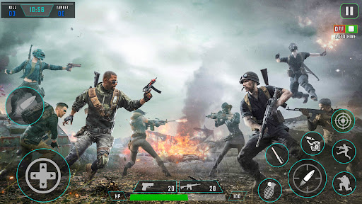 Offline Gun Games : Fire Games androidhappy screenshots 2